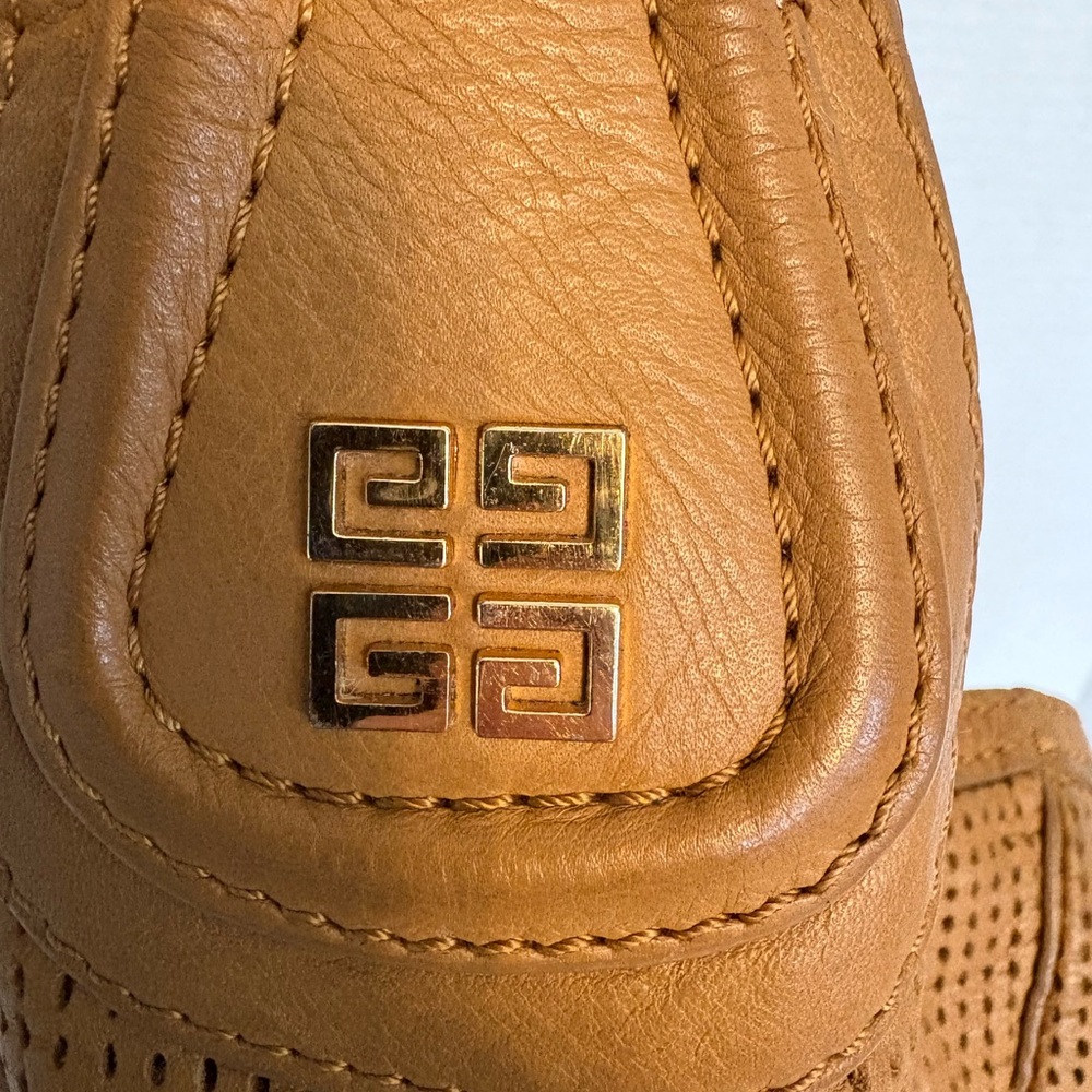 Givenchy Eclipse Brown Perforated Leather Hobo Bag - image 6